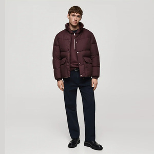 Chaquetas acolchadas para hombre de la mejor calidad, ropa informal con cremallera completa, chaqueta acolchada cálida de invierno con diseño y tamaño personalizados - Product Image 3