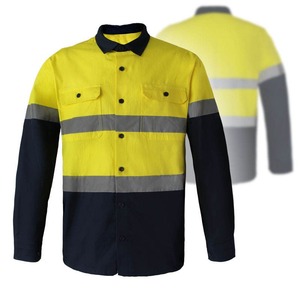 Uniforme d'usine en gros uniforme de travail global de l'industrie uniforme d'ingénierie de sécurité à manches longues vêtements de travail 11 - Product Image 6
