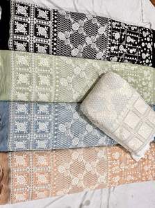 Excellent Quality Embroidery Georgette Fabric Perfect for Party Wear and Wedding Dresses Available at Wholesale Price - Product Image 2