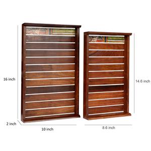 ถาดไม้ทำด้วยมือถาดไวน์สำหรับเสิร์ฟชาและตกแต่ง - Product Image 3