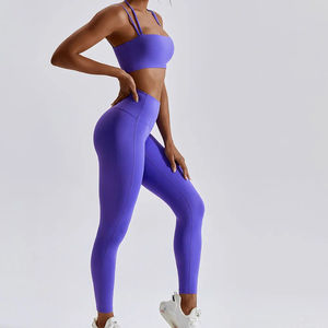 Conjunto de Yoga para Mujer de Alta Demanda, Precio al por Mayor, Última Moda, Transpirable, Ligero, Servicio OEM - Product Image 4