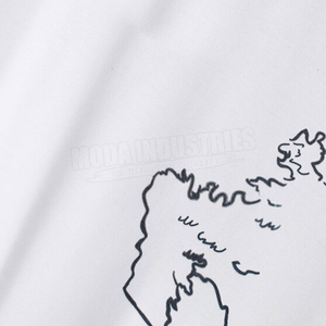 T-shirts en jersey respirant grande taille pour hommes, sublimation, vente chaude / Personnalisez votre logo de marque en polyester/coton pour la vente en gros, style streetwear - Product Image 3