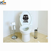 Vinilo Decorativo Personalizado con Diseño de Parodia de Star Wars, Adhesivo Removible de 6x8 Pulgadas, Resistente a los Rayos UV y al Agua