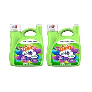 Gain Eco-Friendly Odor Defense 194 Fl oz Super Fresh Blast Scent Disposable for 134 Loads <b>Powder</b> Detergent Kitchen Bathroom - Product Image 1