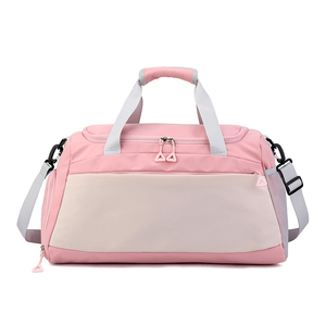 กระเป๋าสำหรับผู้หญิงกระเป๋าผ้าไนลอนแบบปรับแต่งโลโก้ได้ตามต้องการกระเป๋าโท้ทกันน้ำฤดูร้อนผ้าแคนวาสซับในทรงเรขาคณิตที่ทนทาน - Product Image 5