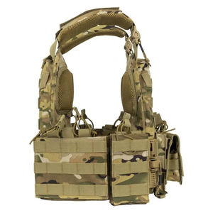 Gilet tactique avec pochettes détachables Ajustement réglable Construction légère pour les activités sur le terrain - Product Image 6
