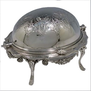 Customized Shape Food Warmer Chafing Dish Copper Plated Finishing Chafing Dish Engagement Party Catering Serving Chafing Dish - Product Image 3