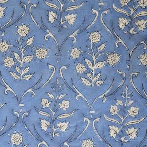 Cornflower Blue and White