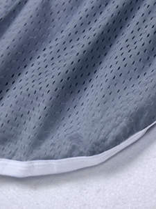 Pantalones cortos de entrenamiento de fitness de cintura elástica de secado rápido de verano para hombres para deportes correr tenis hombres con logotipo láser y transpirable - Product Image 6