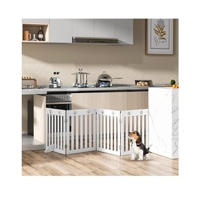 Optimum's Nouvelle cloison saisonnière en bois pour animaux de compagnie, moderne, peinte à la main, diviseur de pièce en bois pour animaux de compagnie, panneau mural tendance - Product Image 1