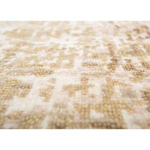 Tapis en laine noués à la main Thyme Gold, classique AKWT-1112, tissage plat jacquard, fait main, rectangulaire, abstrait, pour la maison, le couloir, viscose - Product Image 3