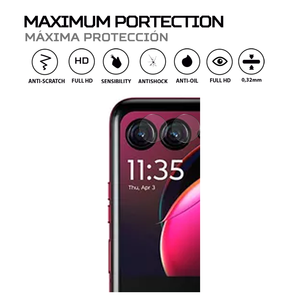 ANTISHOCK Motorola Razr 40 Ultra <b>Screen</b> <b>Protector</b> Durable and Shock-Absorbent Mobile Accessory - Product Image 2