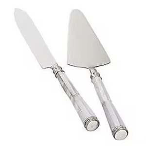 ชุดมีดตัดเค้กและมีดสำหรับงานแต่งงานสำหรับงานเสิร์ฟเค้ก - Product Image 5