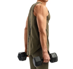 Camisetas Deportivas de Algodón sin Mangas para Hombre, Ropa de Gimnasio, Camiseta sin Mangas para Entrenamiento - Product Image 3