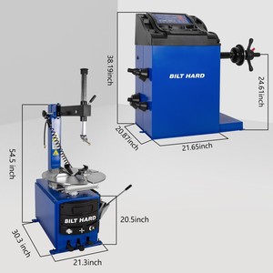NOUVEAU XK 580 690 Combo Démonte-pneus et Équilibreuse de Roues Outils de Réparation de Pneus 2.0 HP. - Product Image 3