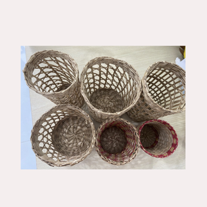 Nouveaux produits faits à la main panier en jonc de mer de haute qualité meilleurs prix du Viet Nam meilleur vendeur 2024 - Product Image 1