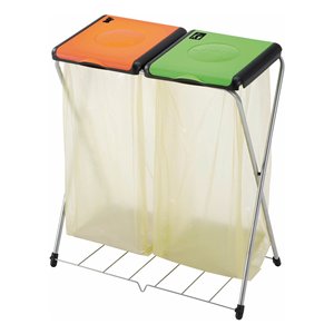Nature Plus 2 Waste Bag Holder 130Lt Capacity Product Category Waste <b>Bins</b> Model 154398 - Product Image 1