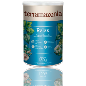 Terramazonia Relax Boisson Douce pour Adultes au Magnésium, Camomille, Mélisse, Spiruline Bleue et Fruit de la Passion, Sans Sucre - Product Image 2