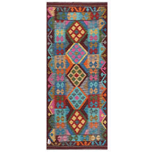 พรมกิลิมไมมาณา อัฟกานิสถาน ขนาด 201 x 85 ซม. ชุดพรมปูพื้น - Product Image 1