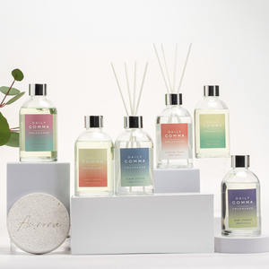 Aurora 200ml Gradient <b>Diffuser</b> with Scented Rattan <b>Reeds</b> - Product Image 4