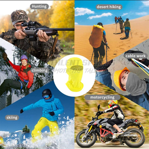 Cubrebocas para Esquí con Diseño Cortavientos y Tejido Elástico Cómodo para Deportes de Invierno al Aire Libre - Product Image 5
