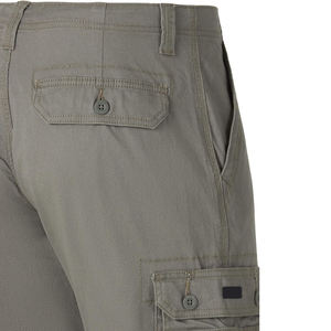 <b>Lightweight</b> <b>Mens</b> Cargo <b>Trouser</b> with Elastic Waist Breathable Canvas Fabric Cargo <b>Trouser</b> With Multi-Pockets for Casual Wear - Product Image 5