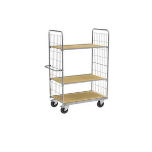 "ESD Four-<b>Wheel</b> Industrial Km9000-3m-esd Electro Galvanized <b>Cart</b>" - Product Image 1