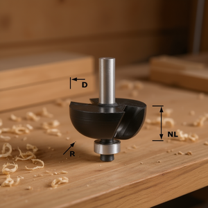 Fraise à rainurer Festool HW S8 à pointe en carbure - Product Image 3