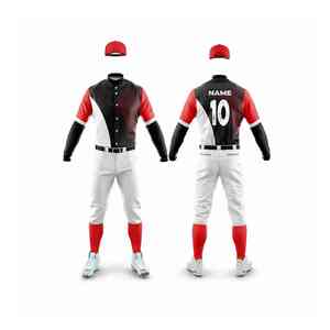 Venta al por mayor de camisetas y pantalones de béisbol, uniformes sublimados personalizados, ropa deportiva para jóvenes y adultos, ropa profesional - Product Image 1