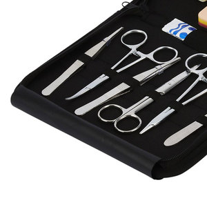 Kit de Práctica de Disección de Acero Inoxidable, Kit de Sutura Quirúrgica, Juego de Instrumentos Personalizados, Almohadilla de Piel Duradera, Alta Calidad, CE - Product Image 5