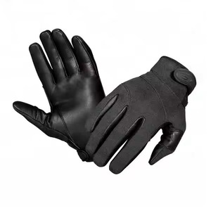 Gants de sécurité en cuir de bonne qualité pour travaux légers Construction industrielle Gants de sécurité pour les mains en polyester pour le travail à la machine - Product Image 6