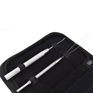 Kit de Pinzas para Extensiones de Cabello de Acero Inoxidable de Alta Calidad, Ligeras y Reutilizables, con Color Personalizado y Servicio OEM - Product Image 2