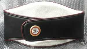 Custom Boxing Championship <b>Belt</b> With <b>Red</b> Leather Strap And Gold Plated Plate - Product Image 3