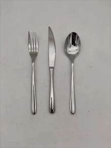 Juego de Cubiertos de Acero Inoxidable Espejado, Estilo Real, Diseño Moderno, Cucharas para Servir, Aptas para Lavavajillas, para Fiestas - Product Image 4