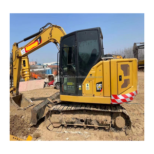 MINI pelleteuse hydraulique japonaise d'occasion CAT 307.5, 7 tonnes, avec roue motorisée CAT307 CAT308 CAT311 - Product Image 2