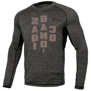 Rashguard Custom Logo High Quality Wholesale Plain Jiu Jitsu Fitness <b>Swim</b> <b>Shirts</b> Printed Rash Guard <b>For</b> <b>Mens</b> - Product Image 1