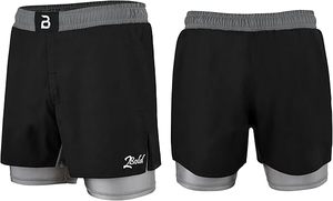 Shrink-Proof Digital Print Mixed Martial Arts Wear for Adults Custom logo Grappling Shorts MMA Shorts Fighting Sportswear - Product Image 2