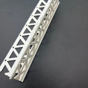 Profilé d'angle blanc - Aucun maillage n'est installé aux angles des murs pour renforcer et protéger les bords contre les dommages - Product Image 4