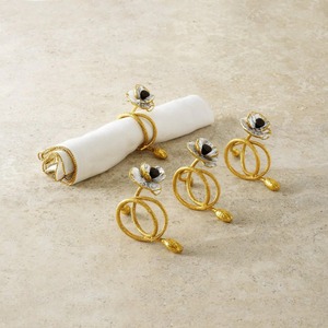 Rond de serviette rond en acier inoxydable argent poli miroir pour mariages et événements accessoire de décoration de table pour les fêtes - Product Image 2