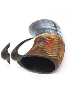 Viking boire chope de bière verre borosilicate haute 500ml écologique PC dessin animé personnalisé Sublimation bricolage - Product Image 4