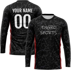 Fabricant Engro sportswear uniformes industrie Custom Sublimation Print Short Sleeve Basketball Shooting Shirts & Hoodies - Product Image 3