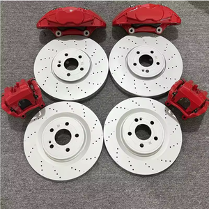 Étriers de frein A45 avant 4 pistons kit AMG arrière simple pour Mercedes-Benz CLA/GLA/GLB W177/W176 350/330 mm roues 18 pouces garantie 3 ans - Product Image 1