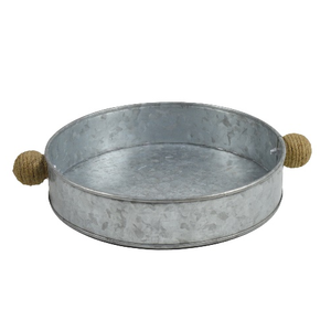 กล่องใส่ช้อนส้อมอเนกประสงค์คุณภาพสูง สไตล์เรียบง่าย สีเงิน ชุบสังกะสี รูปทรงวงรี 5 ชั้น พร้อมที่จับไม้ - Product Image 6