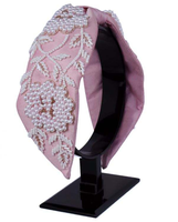 Bandeau ethnique fait main en perles, accessoire de cheveux élégant et tendance à prix de gros