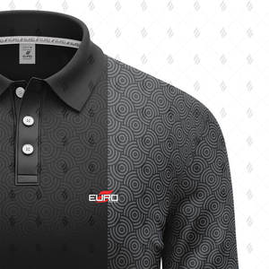 Camiseta Deportiva de Punto Sólido para Hombre de Alta Calidad, Material Ligero que Absorbe la Humedad, para Actividades al Aire Libre, Logotipo Personalizado - Product Image 2