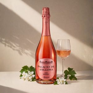 ปาลาซิโอ เดอ อังโกลนา สปาร์คกลิ้ง โรส ไวน์กึ่งหวาน ไอน์เรนและเทมปรานิลโล 9.5% ABV ไวน์สปาร์คกลิ้งโรสสเปน 750 มล. - Product Image 3