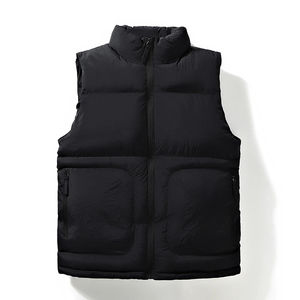 Offre Spéciale mode Style Streetwear sans manches fermeture éclair pliable bouffant veste gilet pour hommes nouvelle haute qualité respirant et durable - Product Image 6