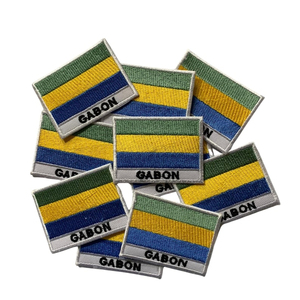 แผ่นผ้าปักลายธงโลกแห่งชาติแบบต่างๆแผ่นป้ายปักขนาดเล็กแผ่นธงประเทศแบบกำหนดเองได้ - Product Image 6