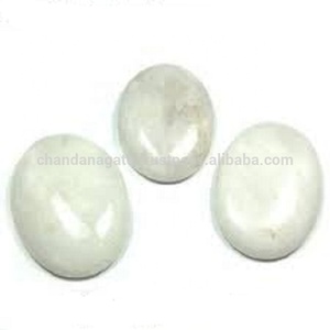 Piedra de Palma de jade blanco de alta calidad, piedra Natural, piedra preciosa curativa, Guijarro, Palma tallada, ágata de cuarzo, piedras de Palma de cristal - Product Image 3