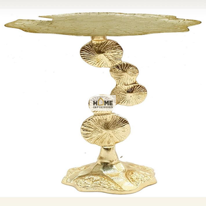 Mesa auxiliar de decoración de Metal de lujo hecha a mano con diseño elegante y moderno Mesas auxiliares fundidas de Metal de lujo de Venta caliente - Product Image 1